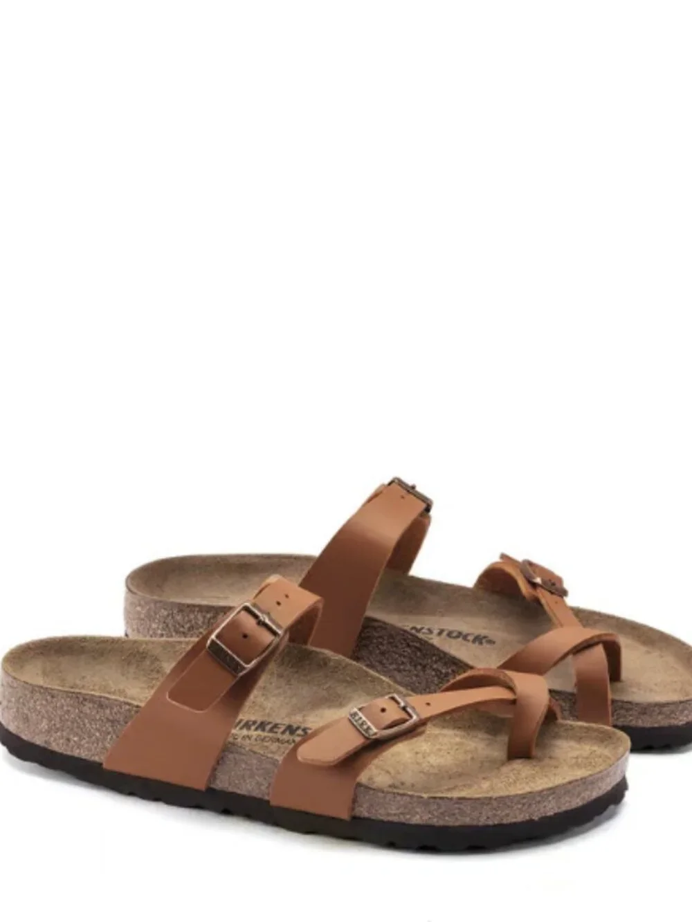 NEW Birkenstock Mayari Sandals Ginger Brown Size 40 Regular Width